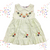 Twin Sisters - Frock - Leaves & Flowers - Yellow