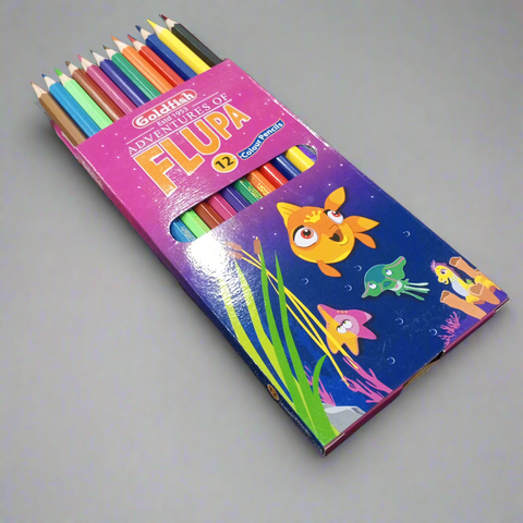 Goldfish  - Color Pencils - Pink
