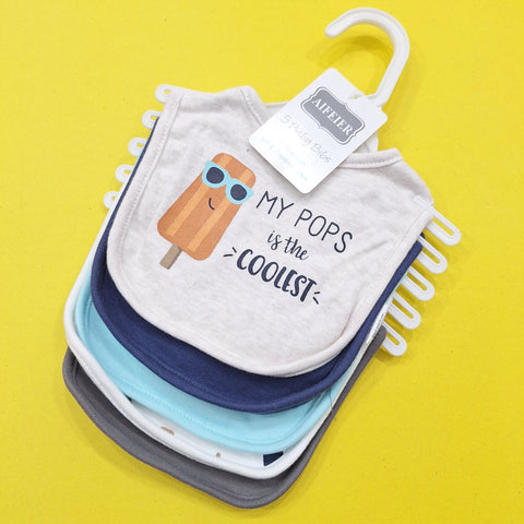 Aifeier - Pack of 5 Bibs - Boys - Theme 1